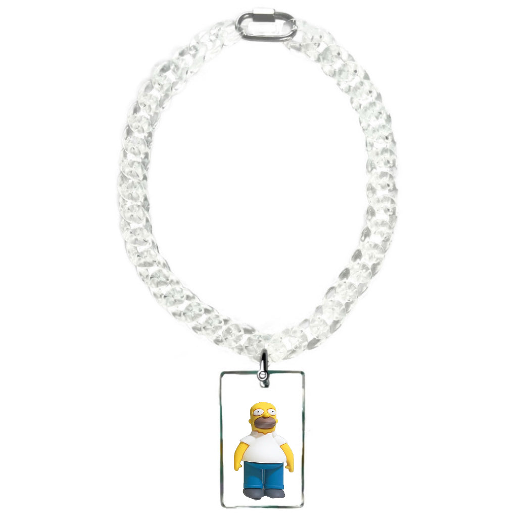 Simpsons Homer necklace