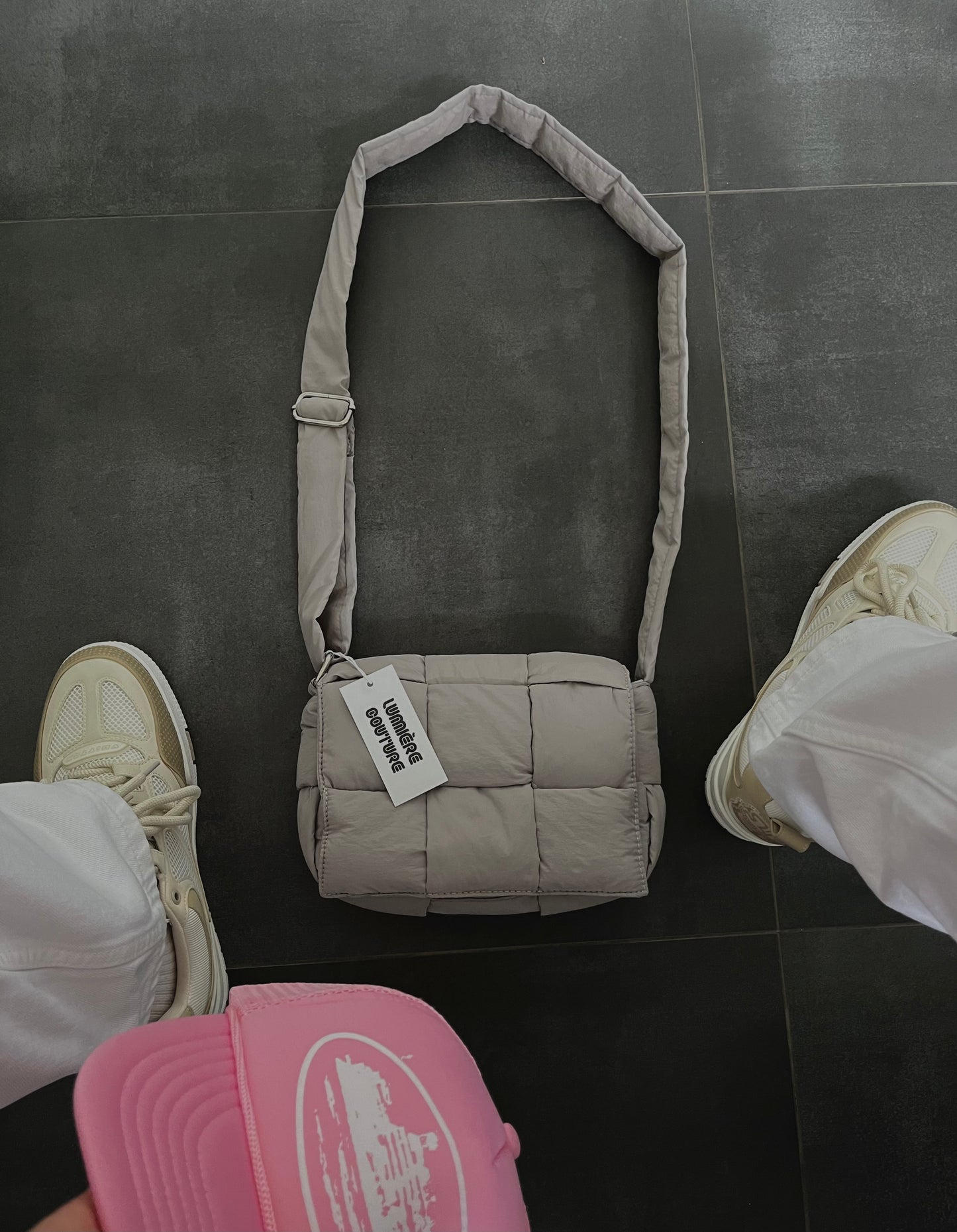 Pufferbag Grey