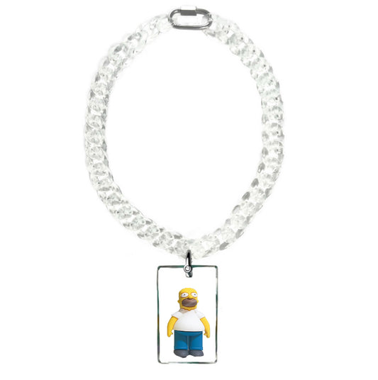 Simpsons Homer necklace