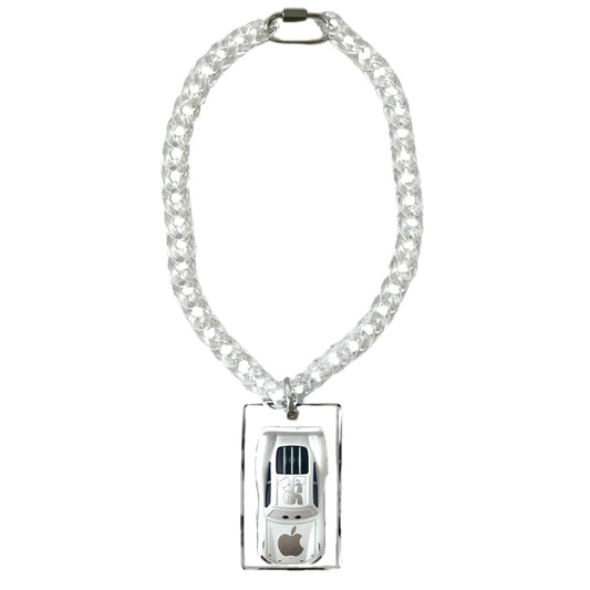 Lightning Necklace white