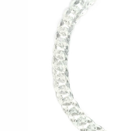 Glassy necklace