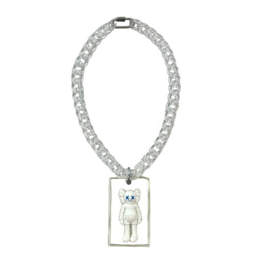 Kaws necklace white